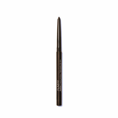 Picture of Almay Eyeliner Pencil, Hypoallergenic, Cruelty Free, Oil Free-Fragrance Free, Ophthalmologist Tested, Long Wearing and Water Resistant, with Built in Sharpener, Brown Topaz, 0.01 oz