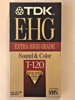 Picture of High Grade VHS Videotape Cassette, 6 Hours