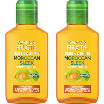 Picture of Garnier Hair Care Fructis Sleek and Shine Moroccan Oil Treatment, 3.75 Oz, Pack of 2