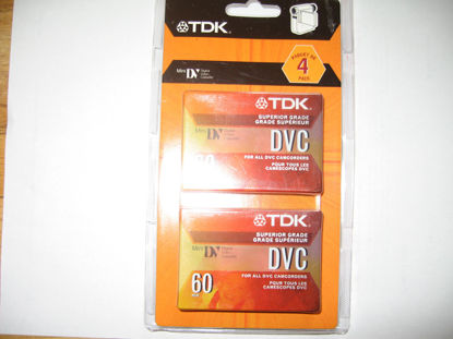 Picture of Tdk Digital Video Cassette 60 Min 4 Pk
