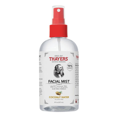 Picture of THAYERS Alcohol-Free Witch Hazel Facial Mist Toner with Aloe Vera, Coconut Water, 8 Ounce