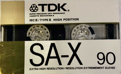Picture of TDK SA-X 90 Minute Blank Cassette Tape
