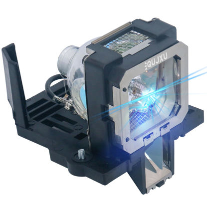Picture of QUJXU PK-L2210U /PK-L2210UP Projector Lamp with Housing for JVC DLA-RS45U DLA-RS45 DLA-RS55 DLA-RS30 DLA-X30 DLA-X7 DLA-X3 Replacement Projector Lamp