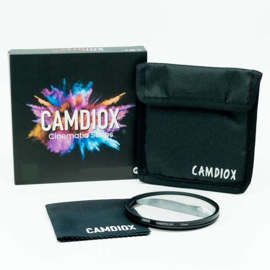 GetUSCart Camdiox Cinepro EX Split Diopter Optical Glass Prism Filter