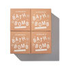 Picture of Old Whaling Co Oatmeal Milk and Honey Bath Bomb - Set of 4 - Handmade Bath Soak with Epsom Salts - Cleansing, Soothing and Moisturizing Fizz - Sweet Almond and Vanilla Scent, 8 oz