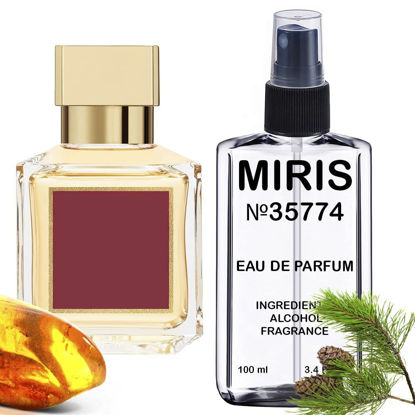 Picture of MIRIS No.35774 | Impression of Baccarat Rouge 540 | Unisex For Women and Men Eau de Parfum | 3.4 Fl Oz / 100 ml