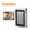 Picture of RFID 125KHz Standalone Access Control with Blue Backlit Keypad Support 1000 Users (Silver)