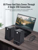 Picture of OROW USB Computer Speakers,Dual 8W External Speakers for Laptop,Built-in DSP Sound Chip,Laptop Speaker with Stereo Sound & Nice Vocals,Desktop Speaker with Headphone Jack(S203)