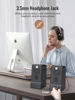 Picture of OROW USB Computer Speakers,Dual 8W External Speakers for Laptop,Built-in DSP Sound Chip,Laptop Speaker with Stereo Sound & Nice Vocals,Desktop Speaker with Headphone Jack(S203)