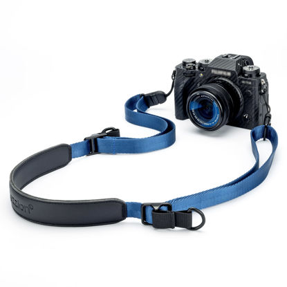 Picture of Camera Neck Shoulder Strap Accessories: Mirrorless Quick Release Slide Camera Sling for Fujifilm X-T5 X-T4 X-T3 X-T2 X-T30II X-T30 X-T20 X-T10 X-PRO3 Panasonic G9 G7 G95 G85 GH6 GH5 S1 S5 & More