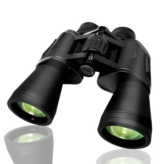 GOANDO 20x50 Binoculars for Adults and Kids High Power Compact Binoculars  Large Waterproof Binoculars with Low Night Vision for Hunting Bird Watching