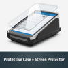 Picture of Protective Case and Screen Protector for Square Terminal Card Reader - Rubberized Hard Casing with Non-Slip Base and Tempered Glass (by Encased Products)