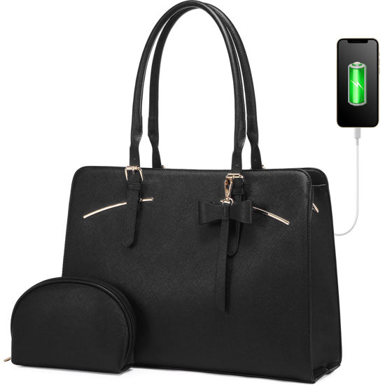 Michael Kors Whitney Women Ladies Medium Tote Shoulder Handbag Bag Purse  Black | eBay