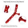 Picture of (7 Pcs) HSU All Aluminum Alloy Extension Arm Kit Metal Pole Mount Helmet Stick Extension Arm Mount for GoPro Hero 10/9/8/7/6/5 Black,Session 5/4, DJI Osmo Action and More (11.8”/6.5”/3.3”) (Red)