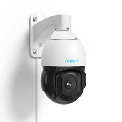 Picture of REOLINK 4K PTZ Security Camera System, 360 Degree View PoE Camera with 16X Optical Zoom for Outdoor Surveillance, Auto Tracks Human/Vehicle/Pet, Two-Way Talk, 260ft IR Night Vision, RLC-823A 16X