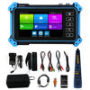 Picture of WANLUTECH 5.4'' IPC Tester,Monitor Tester 8MP AHD CVI TVI SDI CVBS IP Camera Test RJ45 Cable TDR Tester Support POE PTZ RS485 HDMI In VGA In(IPC-5200C Plus)