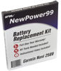Picture of NewPower99 Battery Replacement Kit for Garmin Nuvi 2589 and Nuvi 2589LMT with Tools, How-to Video and Long Life Battery