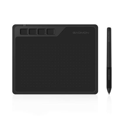 Picture of GAOMON S620 Graphics Tablet 6.5 x 4 Inches Pen Tablet with 4 Express Keys and Battery-Free Pen for Digital Drawing and Gaming on Windows&Mac OS & Android Device