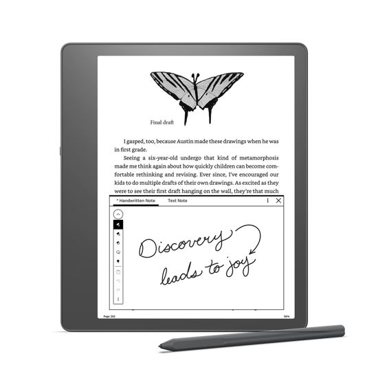 Picture of Kindle Scribe (16 GB) the first Kindle for reading, writing, journaling and sketching - with a 10.2” 300 ppi Paperwhite display, includes Basic Pen