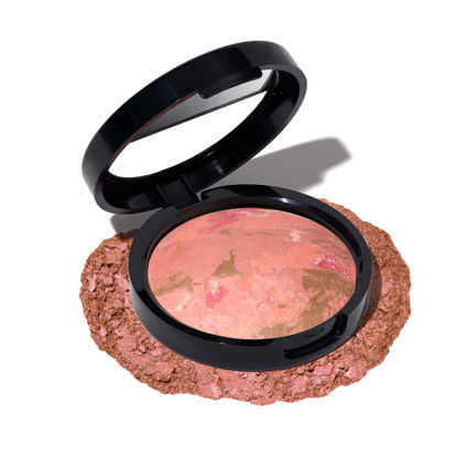 Picture of LAURA GELLER NEW YORK Baked Blush-n-Bronze Marbleized 2-in-1 Sculpting Bronzer Blush - Berry Bronze - Contour Face with a Radiant Flush