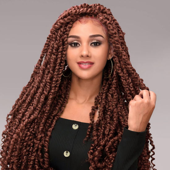 GetUSCart- Passion Twist Hair 8 Packs Pretwisted Passion Twist