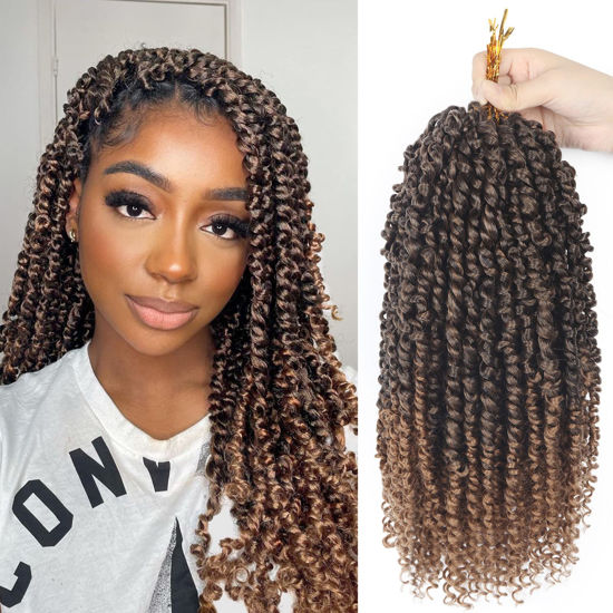 GetUSCart- Passion Twist Hair Pretwisted 14 Inch Passion Twist Crochet Hair  8 Packs Crochet Hair Passion Twists, Short Passion Twists Hair Pre Looped  Synthetic Passion Twist Crochet Braids for Black Women T30