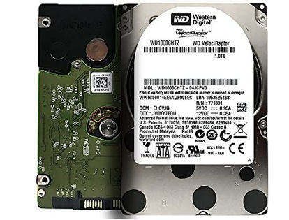 Picture of Western Digital WD1000CHTZ Velociraptor 1TB 10000RPM 64MB Cache SATA 6.0Gb/s SFF (15MM) Enterprise Hard Drive (w/2.5in to 3.5in Mounting Bracket) - 3 Year Warranty