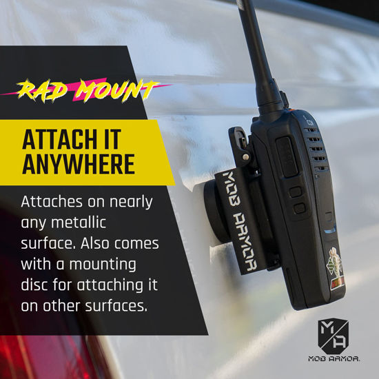 GetUSCart- Mob Armor Rad Mount - Car Radio Dual Magnetic Mounting Kit ...
