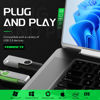 Picture of 64GB Flash Drive 10 Pack USB Flash Drives Thumb Drive High Capacity USB 2.0 Memory Stick 64 GB Jump Drive Pen Drive Zip Drive High Speed for Data Storage