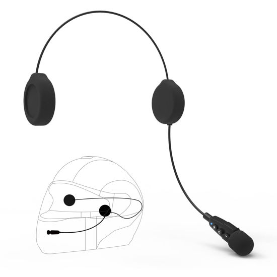 GetUSCart EJEAS E1+ Bluetooth Motorcycle Helmet Headset, Bluetooth