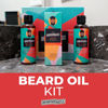 Picture of #EverydayHustle Complete Beard Oil Care Kit for Men | Beard Shampoo | Beard Oil | Beard Conditioner | Black and Mixed Men | Limited Edition
