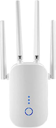 Picture of ?2022 Upgraded? Camide WiFi Range Extender Signal Booster, Covers up to 3000 Sq.ft and 20 Devices,1200Mbps Wireless Internet Amplifier, 2.4 & 5GHz Dual Band WiFi Repeater with Ethernet/LAN Port