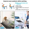 Picture of Adjustable Laptop Stand with Cooling Fan, Aluminium Alloy Multi-Angle Computer Holder for Desk, Portable Notebook Metal Mount Compatible with MacBook, Air, Pro, Dell, Alienware All Laptops 11"-17.3"
