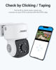 Picture of ANNKE 1080P 2MP AHD CCTV Home Surveillance Dome PT Wired Camera with 350° pan and 90° tilt, 100ft IR Night Vision, IP65 Weatherproof Security Add-On Cam for Outdoor Use, Wide Compatibility - APT200