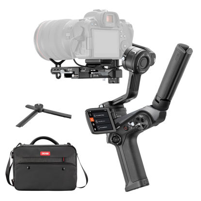 Picture of ZHIYUN Weebill 2 SE, 3-Axis Handheld Gimbal Stabilizer for DSLR Mirrorless Cameras for Sony Nikon Canon Panasonic Lumix BMPPC 6K, Double Tripod, Foldable Full-Color Touchscreen