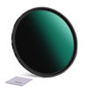 Picture of NEEWER 72mm ND Filter ND1000 10 Stops Neutral Density Filter Multi Layer Nano Coated/HD Optical Glass/Water Repellent/Scratch Resistant/Ultra Slim Black Matte Aluminum Alloy Frame for Long Exposure