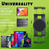 Picture of Metal - Heavy Duty Tablet Holder for Car/Truck/Commercial Vehicles Dashboard, Drill Base iPad Holder for Car, Industrial/Wall/Desk iPad Car Mount, fit 7-14.6 inch Tablet Car Mount