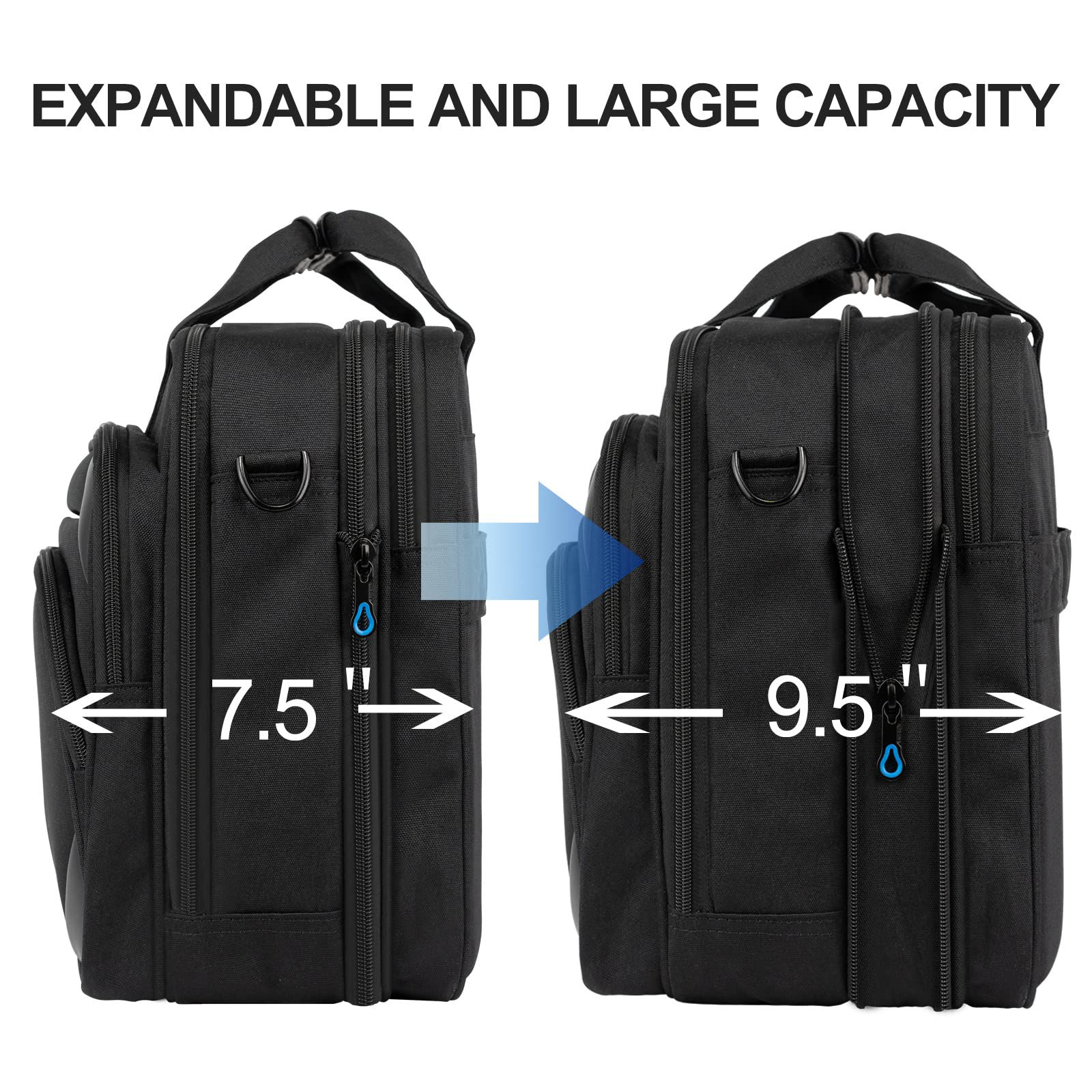 GetUSCart- KROSER Laptop Bag 17.3 Inch Premium Laptop Briefcase ...