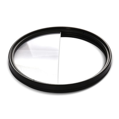 Picture of SAKUINER Camera Filter fx Split Diopter Filter 82mm Creative Photography Accessories Foreground Blur Lens Filter