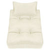 Picture of Baby Photoshoot Props Mini Mattress Newborn Photography Props Baby Bedding Cushion Baby Posing Pillow Infant Mattress Prop Photography(A-Ivory)