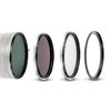 Picture of NiSi 77mm Swift System VND Mist Kit | 1-5 Stop True Color Variable Neutral Density Filter, Swift Adapter Ring, Two Friction-Mounted Filters (ND16 4-Stop, Black Mist 1/4) | Photography and Videography