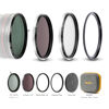Picture of NiSi 77mm Swift System VND Mist Kit | 1-5 Stop True Color Variable Neutral Density Filter, Swift Adapter Ring, Two Friction-Mounted Filters (ND16 4-Stop, Black Mist 1/4) | Photography and Videography