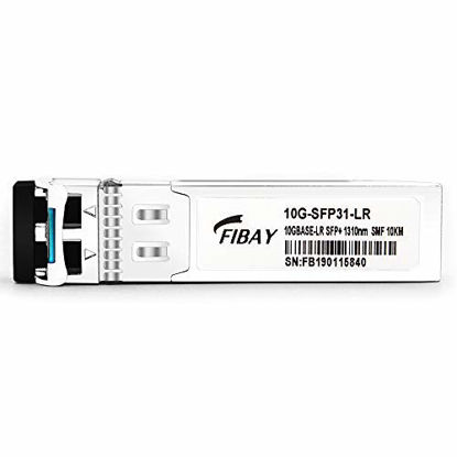 Picture of 10G SFP LR for Dell Force10 GP-10GSFP-1L Dell 407-BBOP Dell 331-5310 10GBASE-LR SFP+ Module Transceiver SMF, 1310nm 10km, LC, DOM
