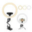 Picture of Smatree 12" LED Webcam Ring Light with Flex Clamp Mount & Tripod Stand,Dimmable Desktop Ring Light with 3 Light Modes for Live Streaming/Makeup/Photography/TikTok/YouTube Videos/Vlog