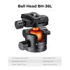Picture of K&F Concept 36mm Metal Tripod Ball Head 360 Degree Rotating Panoramic with 1/4 inch Quick Release Plate Bubble Level for Monopod Camera Camcorder Load Capacity up to 35.2 lbs/16KG