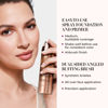 Picture of LUMINESS Silk Airbrush Spray Foundation Makeup Starter Kit - Full Coverage Foundation, Primer & Dual-Sided Buffing Brush - Buildable Coverage, Anti-Aging Formula Hydrates & Moisturizes (Shade - Light Medium)