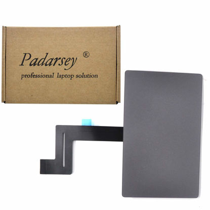 Picture of Padarsey Replaceme Trackpad Touchpad Compatible for MacBook Pro Retina 13" Unibody A1706 Touch Pad with Flex Cable (Fit 2016-2017 Version) (A1706 2016-2017 13" with Cable (Gray))
