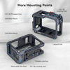 Picture of SmallRig Hero11 Cage / Hero10 Cage / Hero9 Cage, Aluminum Video Cage with 2 Cold Shoe Mount for Mic and Led Light, Compatible with Max Lens Mod for GoPro Hero9 / Hero10 / Hero11 Black 3084B