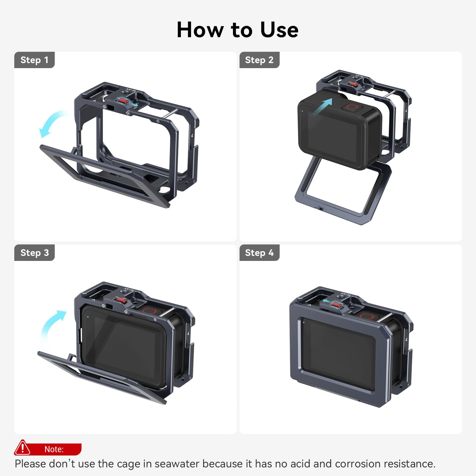GetUSCart- SmallRig Hero11 Cage / Hero10 Cage / Hero9 Cage, Aluminum ...