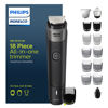 Picture of NEW Philips Norelco Multigroom Series 5000 18 Piece, Beard Face, Hair, Body and Intimate Hair Trimmer for Men - NO BLADE OIL MG5910/49